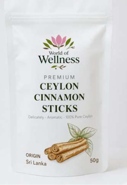Ceylon Cinnamon Sticks- 50g